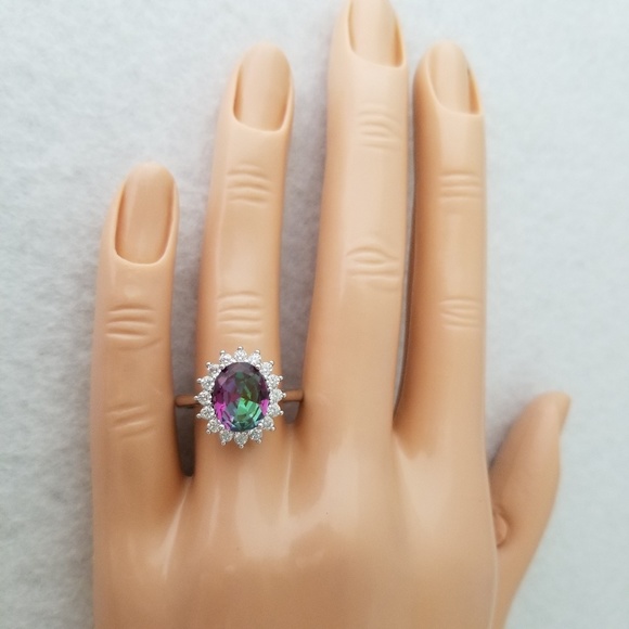 That Mystic Topaz Ring - Picture 7 of 8
